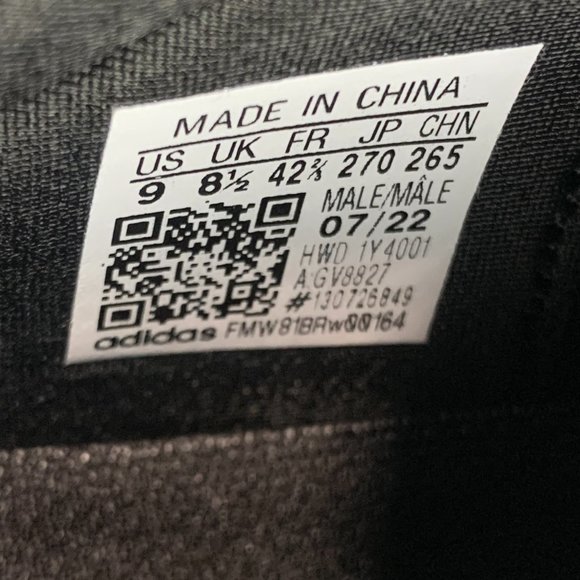 Adidas Alpha Bounce 1 Mens Originals Shoes - size 9 - New - Picture 8 of 8